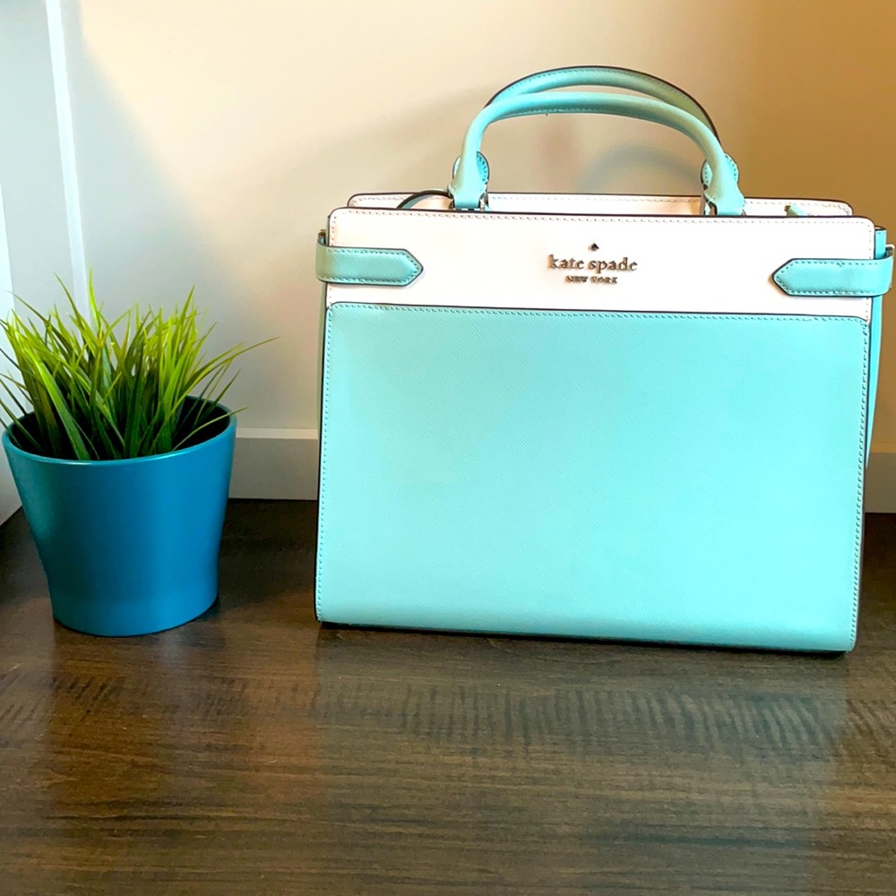 Kate Spade Staci Colorblock Poolside Purse / Bag